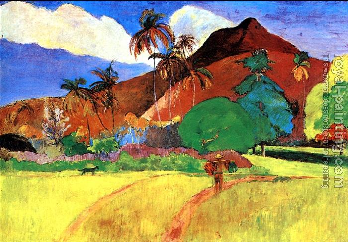 Paul Gauguin : Tahitian Landscape